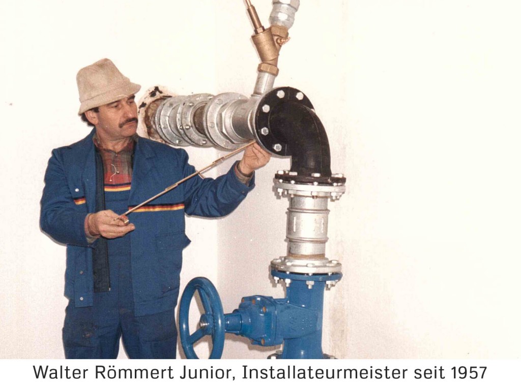 Jubiläum Walter Römmert