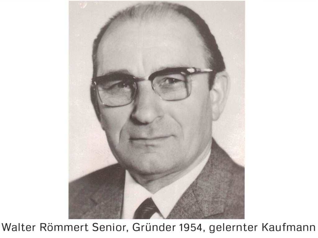 Gründer Walter Römmert